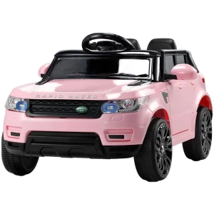 Kids Ride On Electric Toy Car With Remote Control For Over Ride  12V  Pink