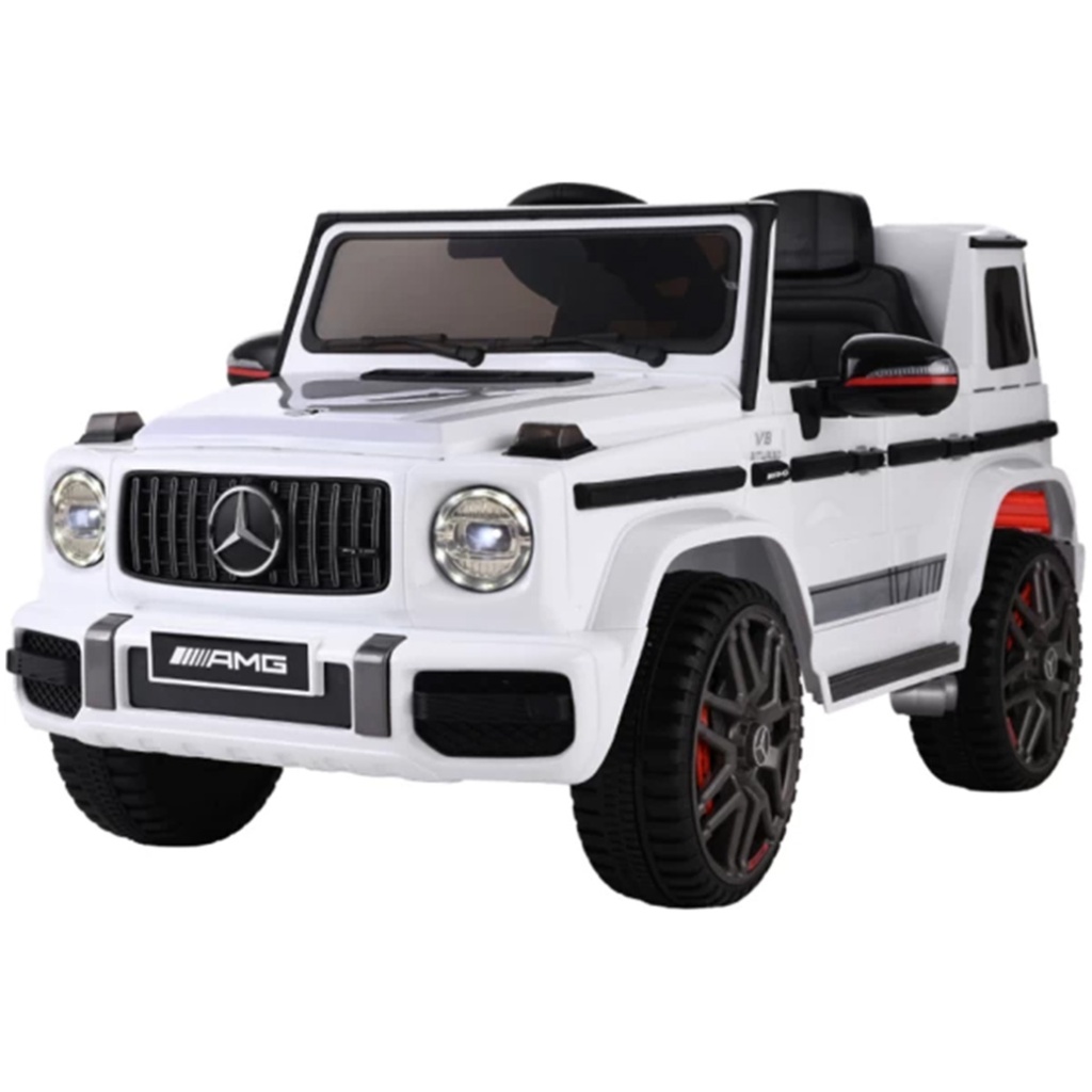 12V Licensed Mercedes-Benz Kids Ride On Car - White
