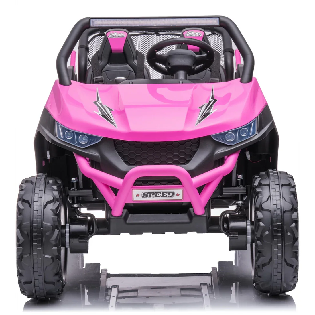 Buggy Rambler Electric Kids Ride On Car By Oz Kids Ride  12V Pink