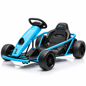 24V Go Kart for kids with Drift Function – Blue