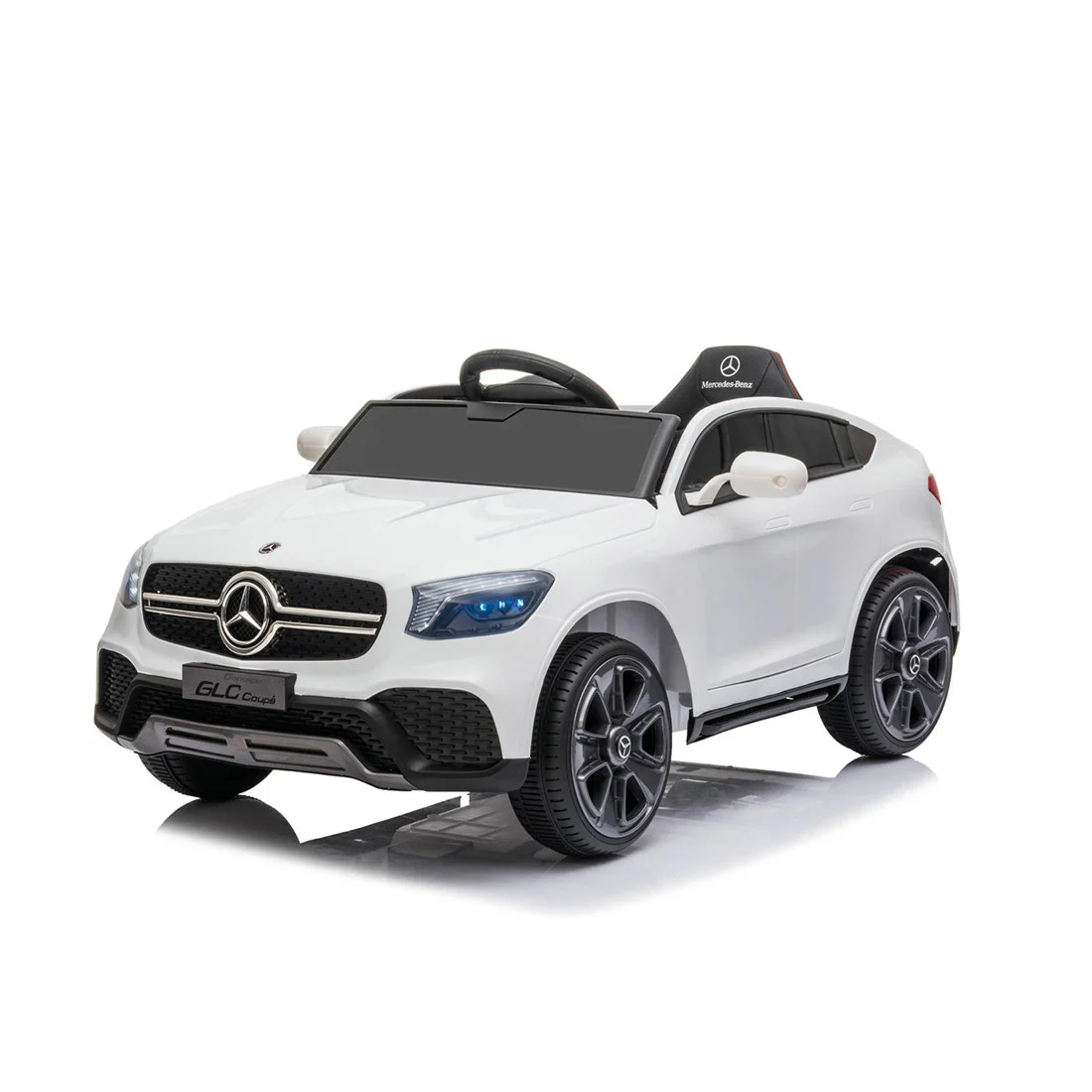 MERCEDES-Benz Concept GLC Coupe Kids Ride On 12V – White - Image 9