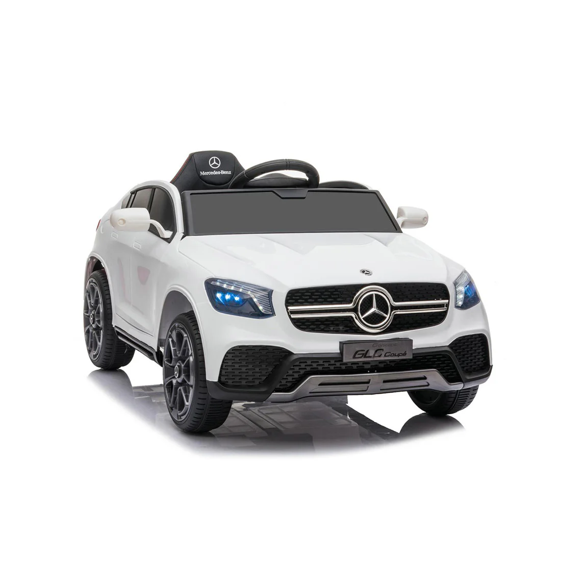 MERCEDES-Benz Concept GLC Coupe Kids Ride On 12V – White - Image 7